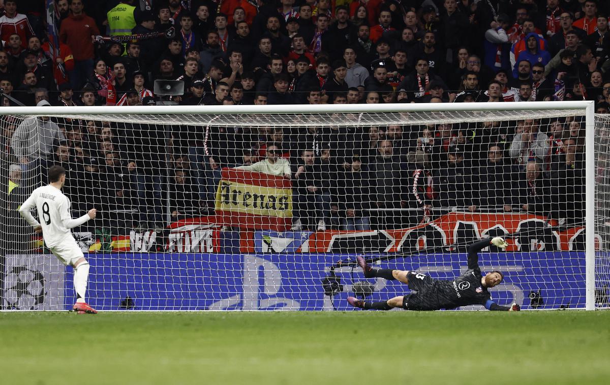 Jan Oblak | Jan Oblak je igral že svoj 34. madridski derbi v karieri. S tem je izenačil absolutni rekord, kar zadeva vratarje. Tega si lasti skupaj z legendarnim Ikerjem Casillasom. | Foto Reuters