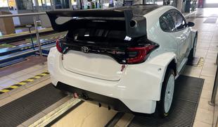 Tehnični in registracija: prvi slovenski toyota yaris rally2 je že pripravljen #foto