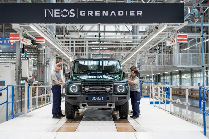 Ineos grenadier | Ineos prvi model grenadier izdeluje v nekdanji Daimlerjevi tovarni v Hambachu. | Foto Ineos
