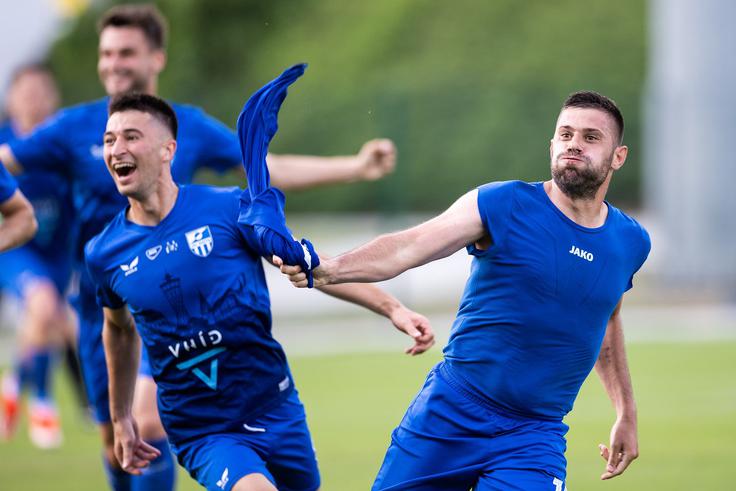 Po koncu prejšnje sezone so si zagotovili napredovanje v prvo ligo prek dodatnih kvalifikacij, zdaj pa so, čeprav se jim je proračun skrčil, po treh krogih najboljši slovenski prvoligaš. | Foto: Jure Banfi
