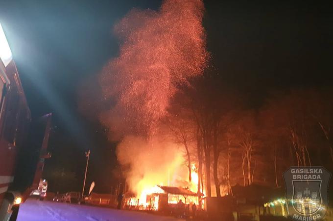 Požar Pohorje | Foto: Gasilska brigada Maribor