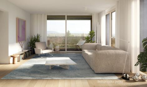 Razgledi, zasebnost, velike terase: Spoznajte novi standard bivanja v Ljubljani