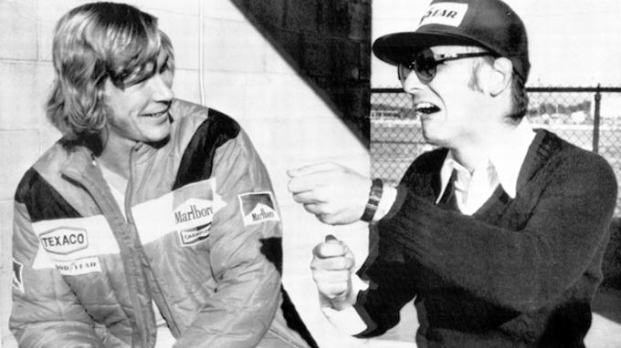 James Hunt in Niki Lauda v Watkins Glenu leta 1976. | Foto: AP / Guliverimage