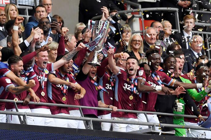 Aston Villa | Aston Villa po bo treh letih spet zaigrala v premier ligi. | Foto Reuters