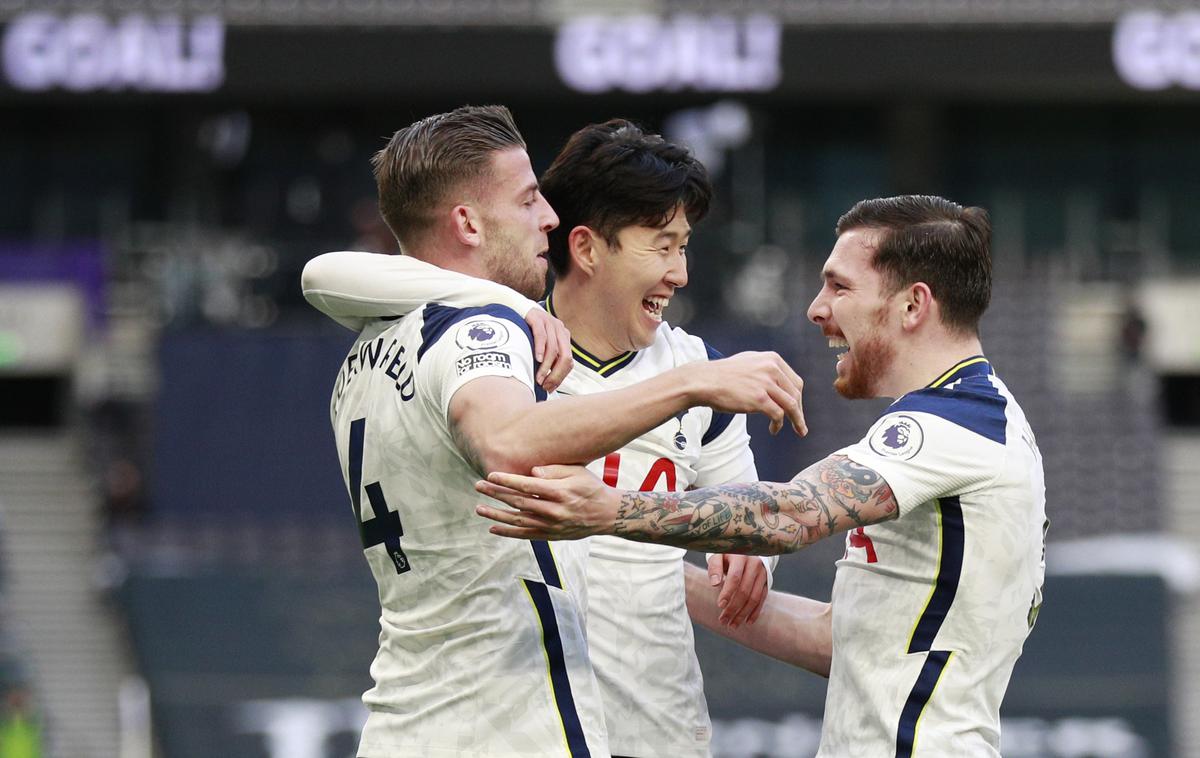 Tottenham | Tottenham je v prvem polfinalu upravičil vlogo favorita. | Foto Reuters