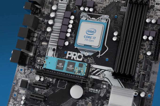 Intel bo Optane Memory na začetku ponudil tudi v 32-gigabajtni različici (70 evrov). Pozneje bo na voljo celo 375-gigabajtni modul s ceno okrog 1.500 evrov. | Foto: Intel