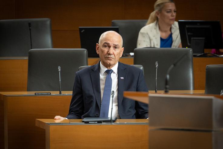 Janez Janša je dejal, da si želi sistematičnega in dolgočasnega mandata, kjer se bo dalo normalno delati. | Foto: Ana Kovač