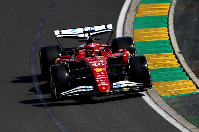 Charles Leclerc s Ferrarijem. | Foto: Reuters