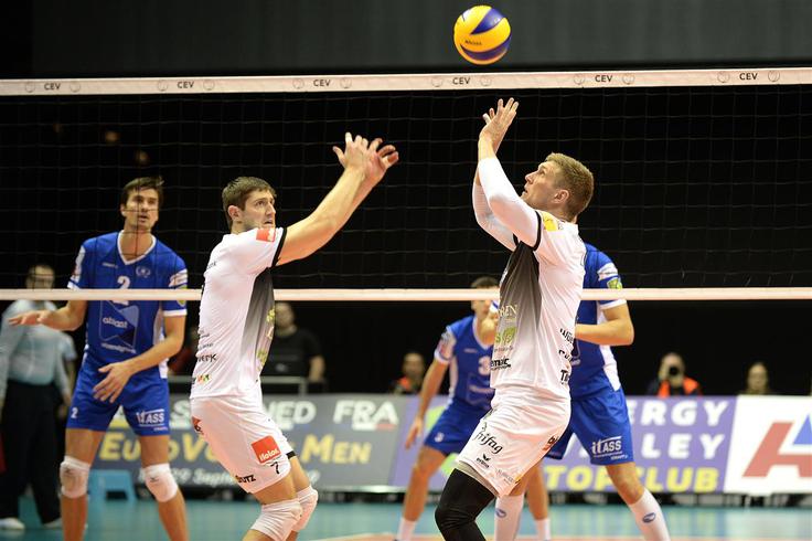 Bloker iz Maribora spet uživa v vlogi igralca. | Foto: Lindaren Volley Amriswil