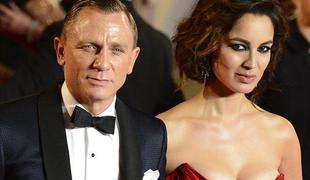Daniel Craig in Bondovi dekleti so blesteli na premieri