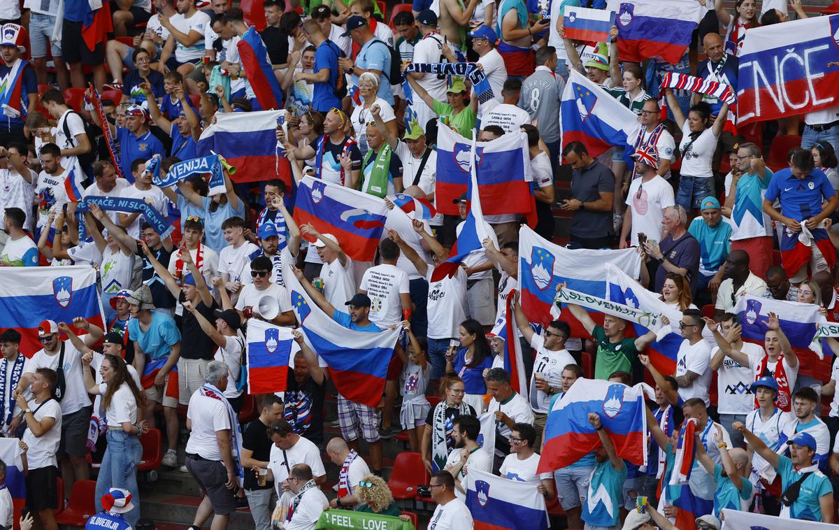 Euro 2024 Slovenija Anglija navijači | Foto Reuters