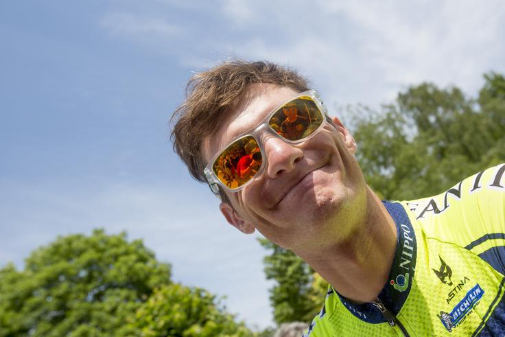 Grega Bole ni prišel do konca dirke. | Foto: Urban Urbanc/Sportida