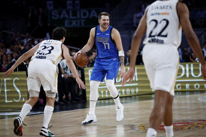 Luka Dončić Dallas Mavericks Real Madrid | Luka Dončić se je vrnil v Madrid. | Foto Reuters