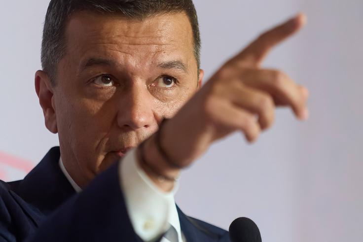 PSD, ki jo vodi Sorin Grindeanu, se je za nasprotovanje vladi odločila zaradi strankinega padca priljubljenosti med volivci. Vladni varčevalni ukrepi so namreč precej udarili po volivcih, ki so veljali za bazo PSD. | Foto: Guliverimage