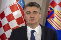 Hrvaški predsednik Zoran Milanović