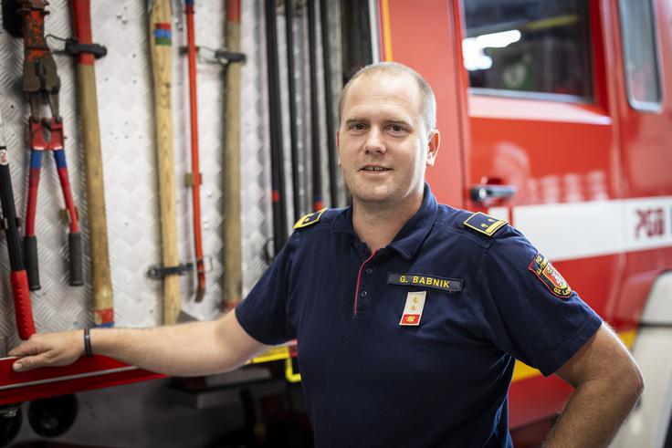 Na smučanju mu je kolega predstavil gasilstvo in potem se je začelo ... | Foto: Bojan Puhek