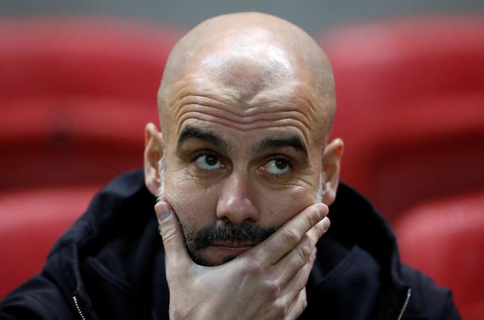 Josep Guardiola želi že ta mesec okrepiti obrambo Manchester Cityja. | Foto: Reuters