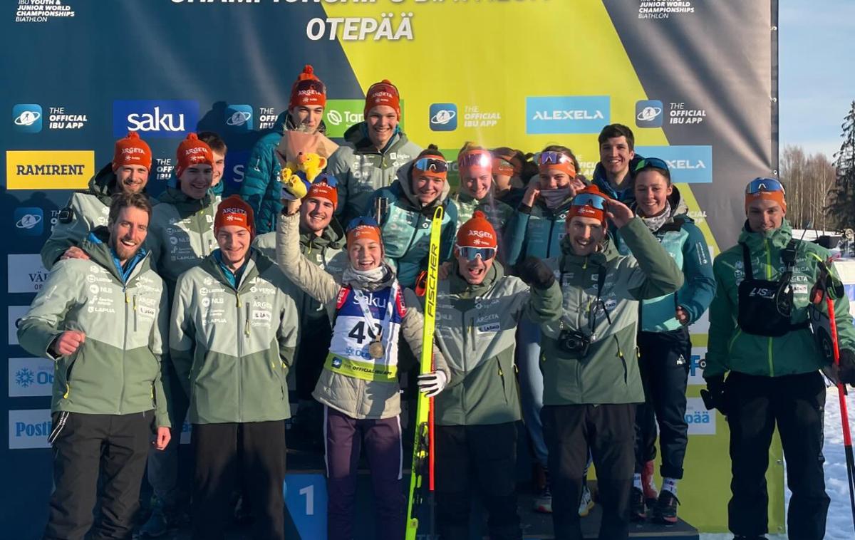 Lena Repinc, MSP Otepää | Še en izjemen dan za slovensko biatlonsko ekipo na MSP v Estoniji | Foto SloSki biatlon