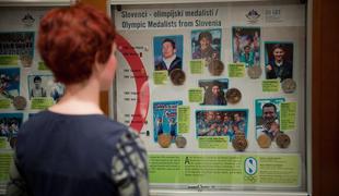 V DZ na ogled kopije slovenskih olimpijskih odličij