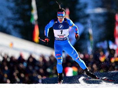 Italijanski biatlonec Giacomel do tretje zmage v karieri