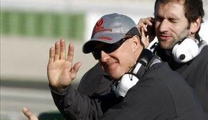 Schumacher hiter v Valencii