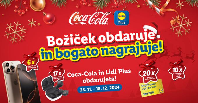 Lidl, božična nagradna igra s Coca-Colo | Foto: 