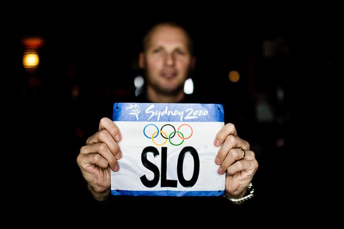 Štartno številko z olimpijskih iger 2000 v Sydneyju še vedno hrani. | Foto: Grega Valančič/Sportida