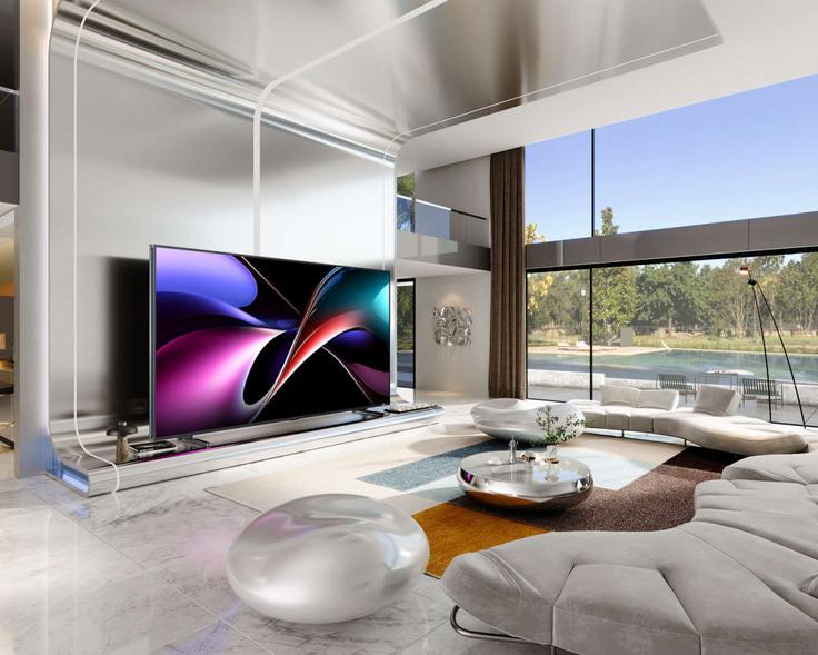 Hisense dominira na trgu več kot 100-palčnih televizorjev. | Foto: Gorenje GSI