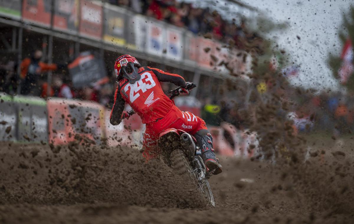 Tim Gajser Mantova | Tim Gajser ima pred zadnjo VN sezone 15 točk zaostanka za Romainom Febvrom. | Foto Honda Pro Racing/ShotbyBavo