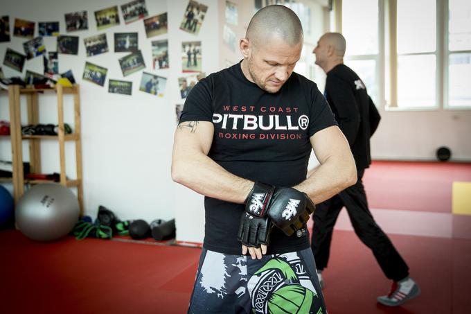 Za Plavca bo to drugi nastop po pravilih MMA, prvič se bo boril v kletki. | Foto: Ana Kovač