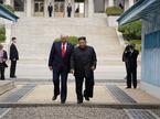 Trump in Kim Jong Un, Sevrna Koreja, 30.6.2019