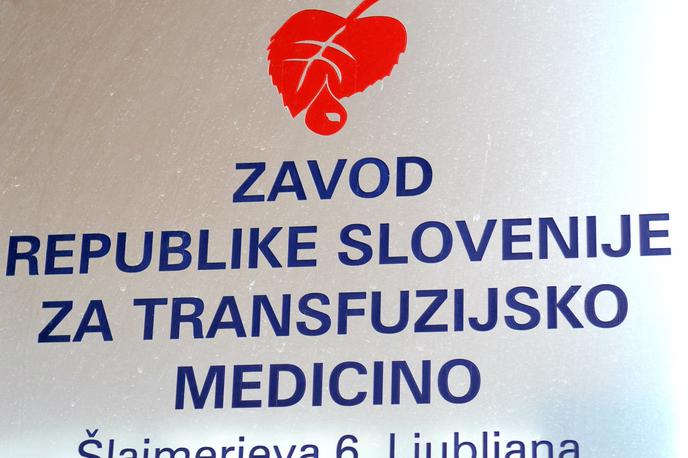 Zavod za transfuzijsko medicino | Foto STA