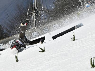 Nik Heberle po grdem padcu v Planici poslal spodbudno sporočilo