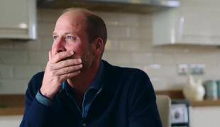 Princ William na robu solz