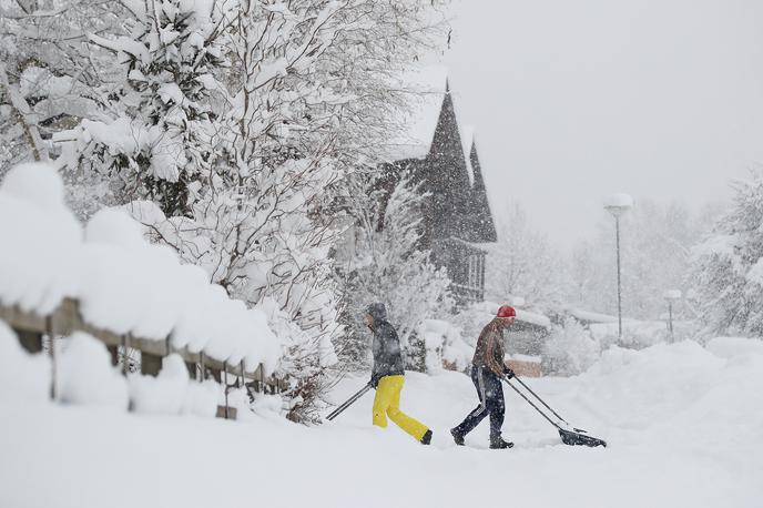 Sneženje v Avstriji | Foto Reuters
