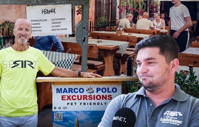Hrvaški gostinci in ponudniki razočarani: To ni ničemur podobno. Kot vidite, ni gneče. #video