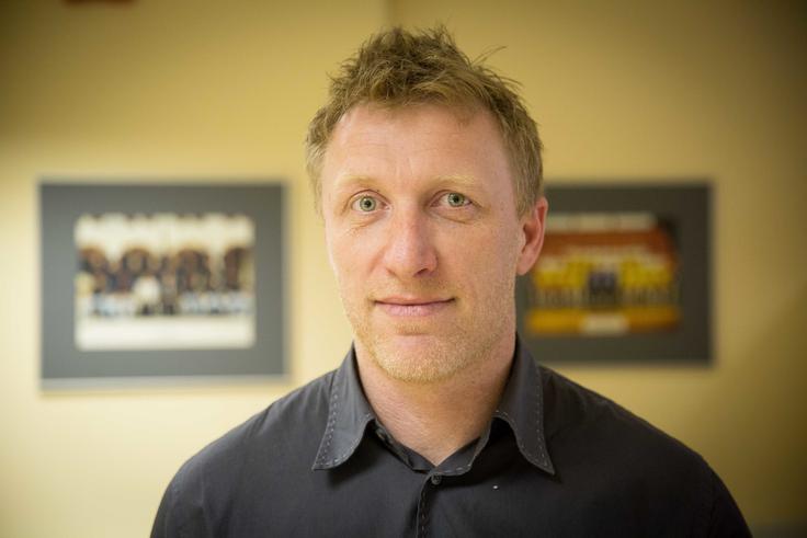 "Število prejetih zadetkov je nizko, v tem elementu smo čisto pri vrhu," pravi Andrej Kastelic in ima prav. V prvem delu prvenstva je manj golov od Slovenije (69) prejela le Španija (65).  | Foto: Vid Ponikvar