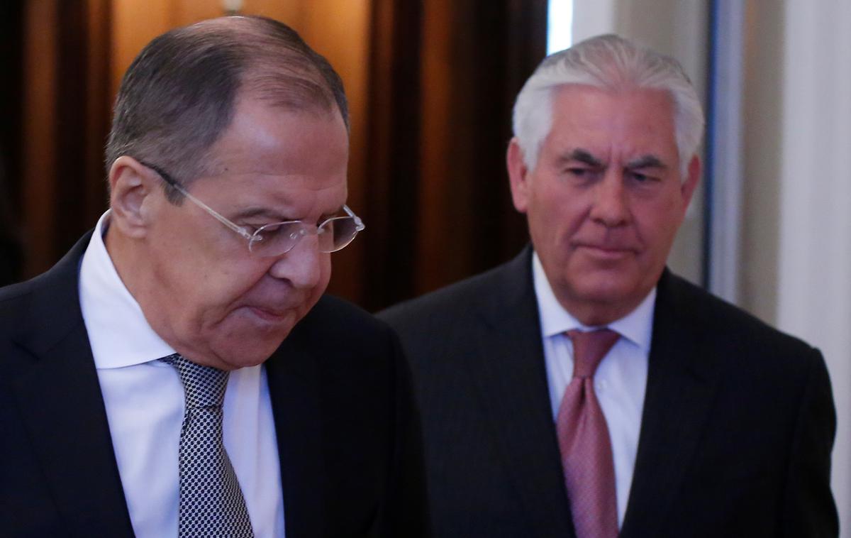 Sergej Lavrov Rex Tillerson | Foto Reuters