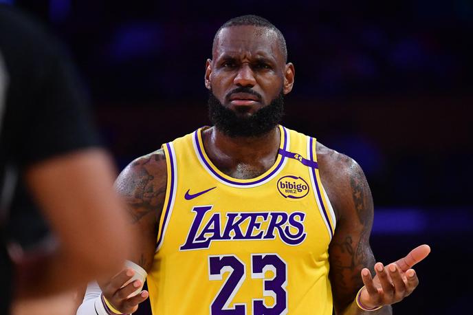 T - LeBron James Los Angeles Lakers Cleveland Cavaliers | LeBron James bi se lahko kmalu vrnil na parket. | Foto Reuters