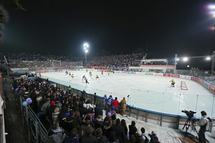 Šalata bo 4. februarja spet prizorišče tekme lige EBEL. | Foto: Sportida