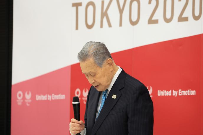 Yoshiro Mori | Yoshiro Mori je po pritiskih odstopil s položaja predsednika organizacijskega odbora letošnjih poletnih olimpijskih iger v Tokiu.  | Foto Reuters