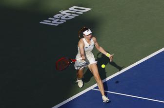 Ribakina predala, druga nosilka pa zanesljivo v četrtfinale