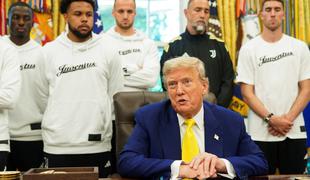 Bizarno, predsednik Trump spravil v zadrego zvezdnike Juventusa