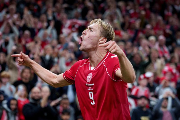 Rasmus Hojlund je na srečanju obudil "Ronaldov duh". | Foto: Reuters