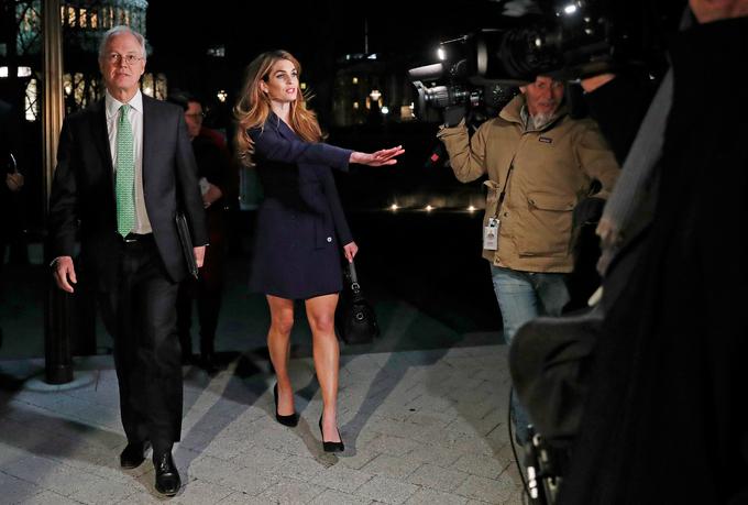 Tesna sodelavka predsednika ZDA Donalda Trumpa 29-letna Hope Hicks je nekdanja manekenka za Ralph Lauren. | Foto: Reuters