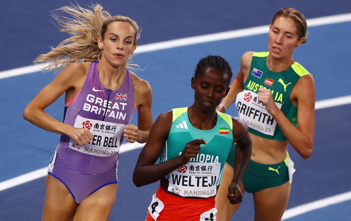 Diribe Welteji | Diribe Welteji je ostala brez nastopa na SP v Tokiu. | Foto Reuters