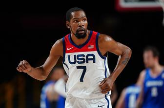 Ameriški zvezdniki so se znesli nad Čehi, Kevin Durant postavil rekord