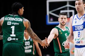 Cedevita Olimpija do zmage po podaljšku, Krka poražena v Beogradu