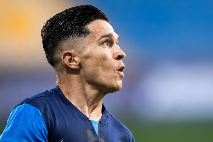 Juanjo Nieto je bil izključen po prekršku nad Venustom Baboulajem. | Foto: Jure Banfi