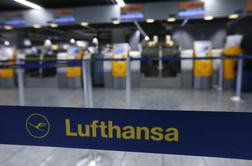 Lufthansa zaradi stavke odpovedala večino letov